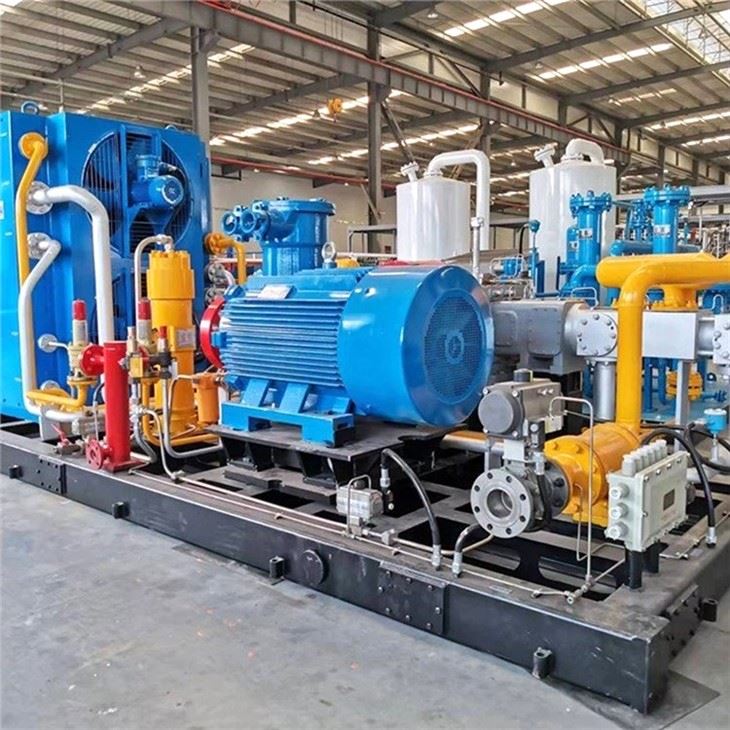 balanced opposed reciprocating compressor
